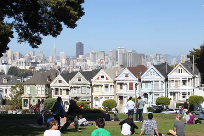 Painted Ladies/ Postcard Row