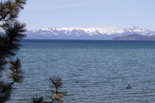 Lake Tahoe - layers of blue