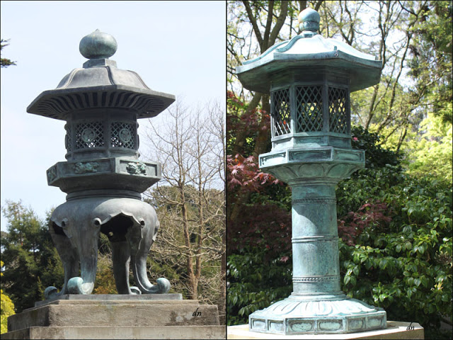 Lanterns at the Japanese Garden, SF 