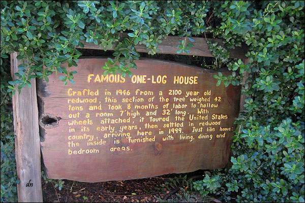 Famous One Log House