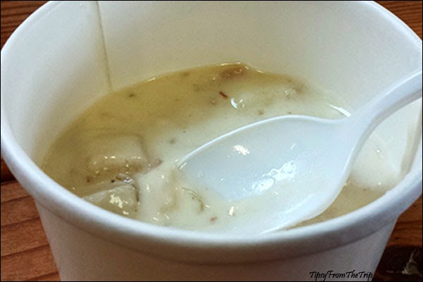 Clam Chowder at Best Fish Company 