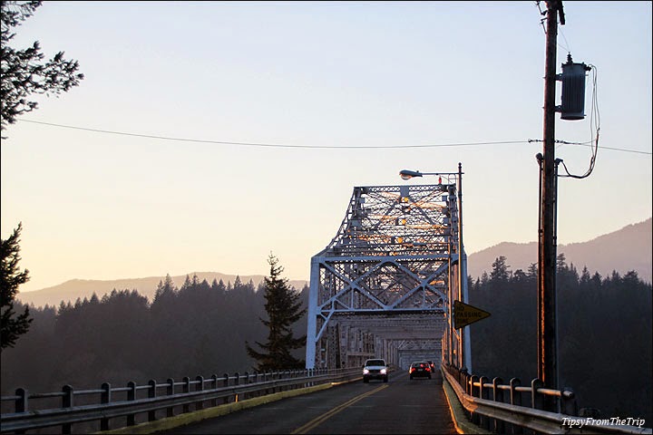 Bridge of the Gods -- across the Columbia River -- Oregon, Washington. 