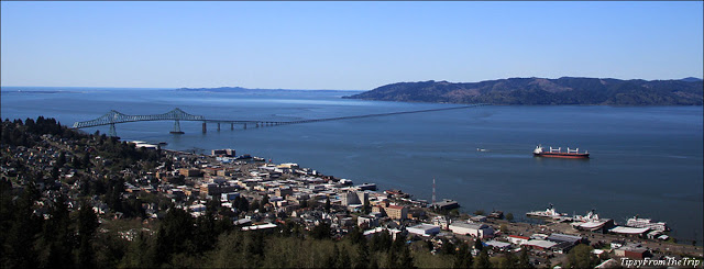 The view from Astoria Column