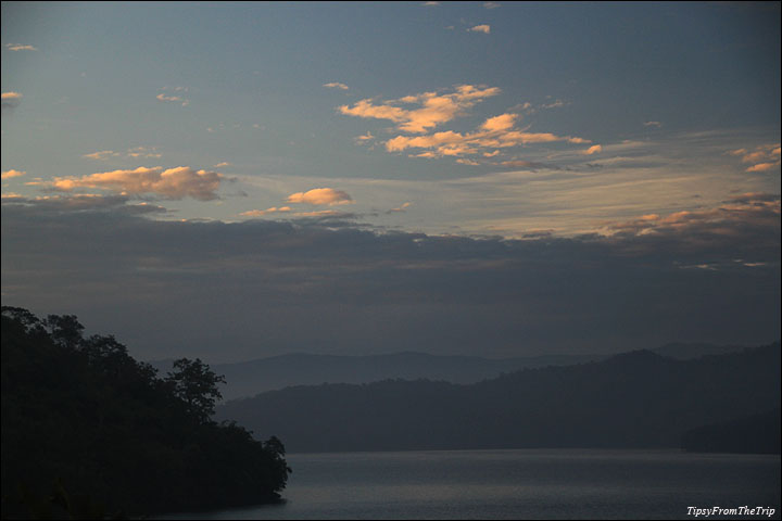 Bhadra Reservoir at Sunrise