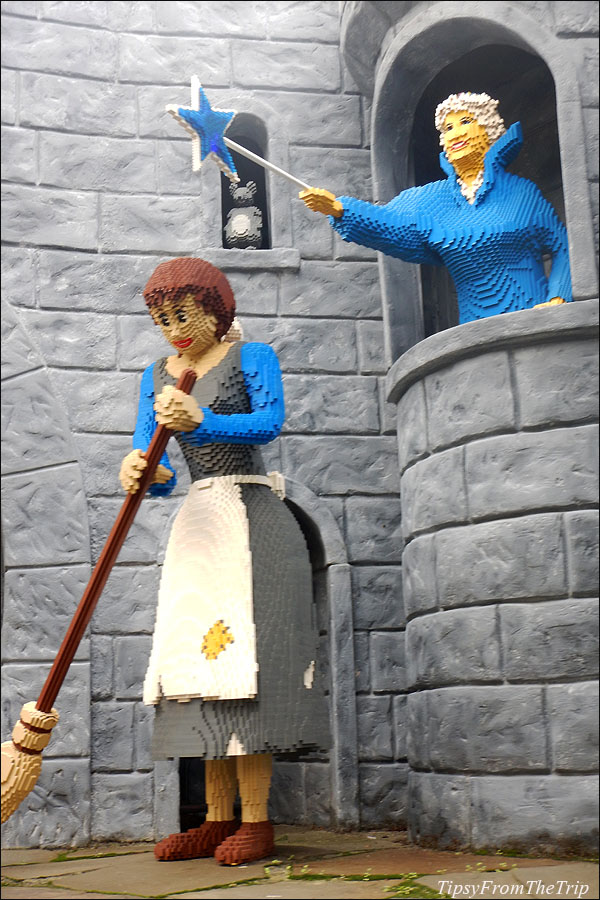 Cinderella and the Fairy Godmother, Legoland, CA