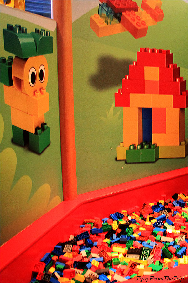 Bricks to play with at Legoland, CA. 