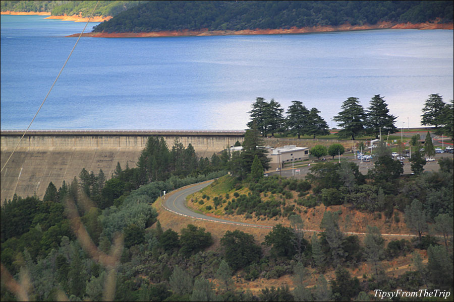 Lake Shasta from California SR 151