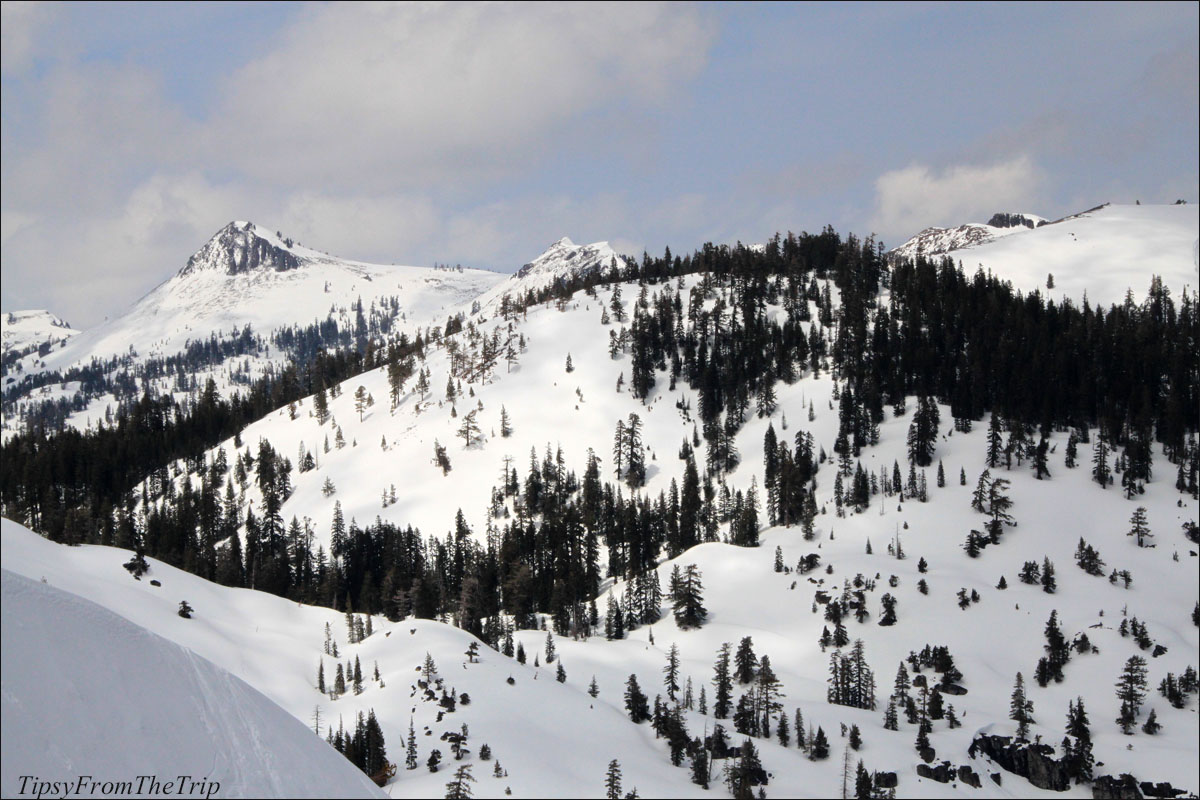  Palisades Tahoe on the Sierra Nevada Mountains in CA