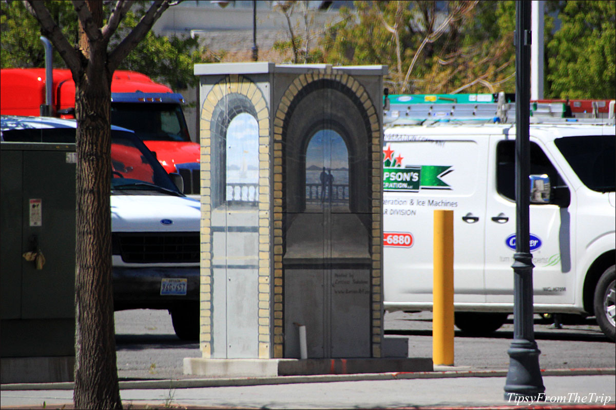 utility-box art, Reno, NV