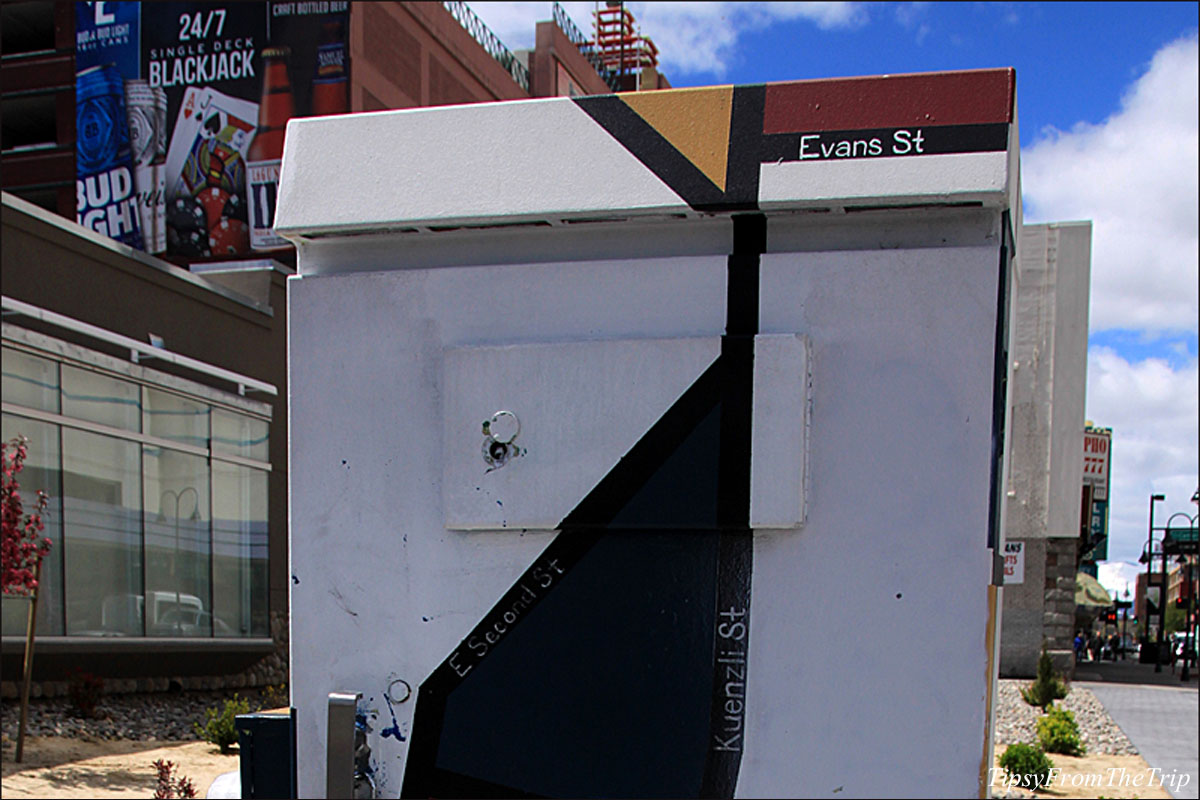 utility-box art, Reno, NV