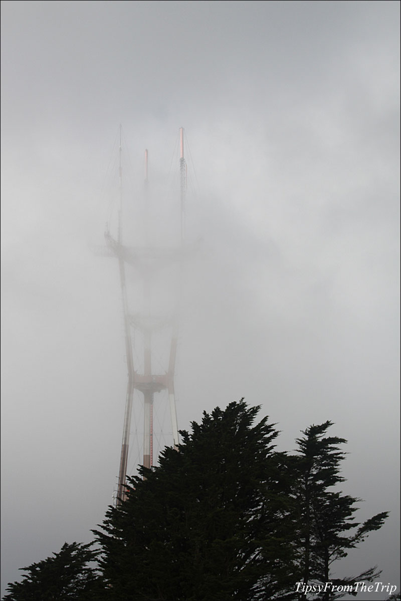 Sutro Tower, San Francisco, Pacific Fog