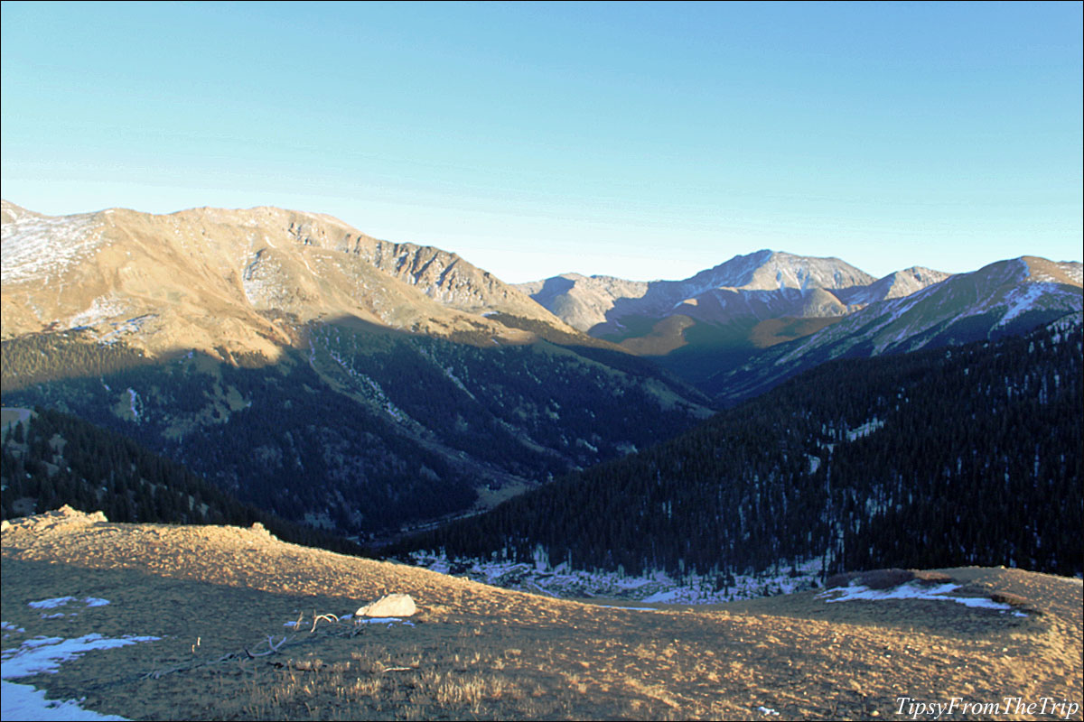 Views from the The Independence Pass viewpoint, Colorado