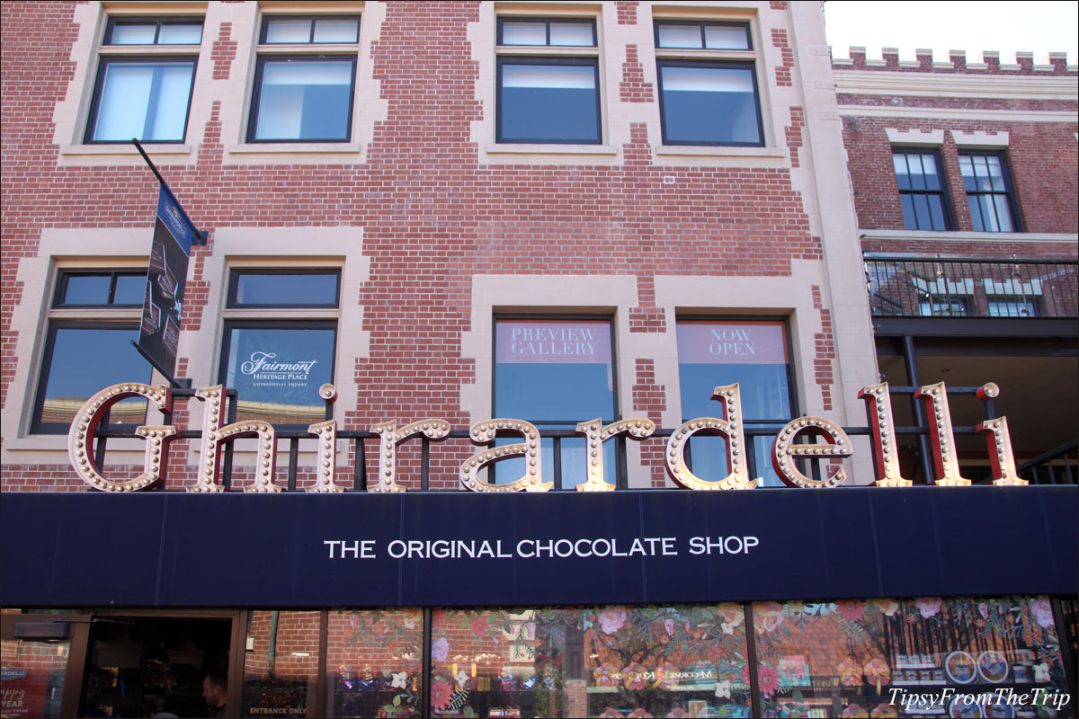 The Original Chocolate Shop, Ghirardelli Square.