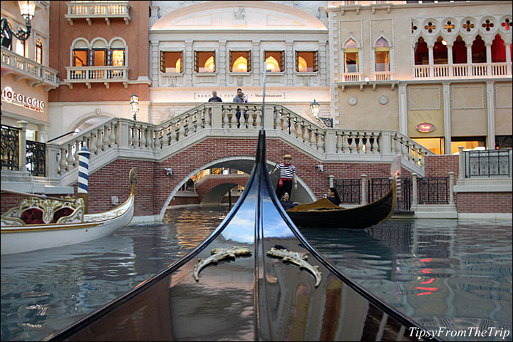 Gondola ride, The Grand Canal, The Venetian, Las Vegas, NV
