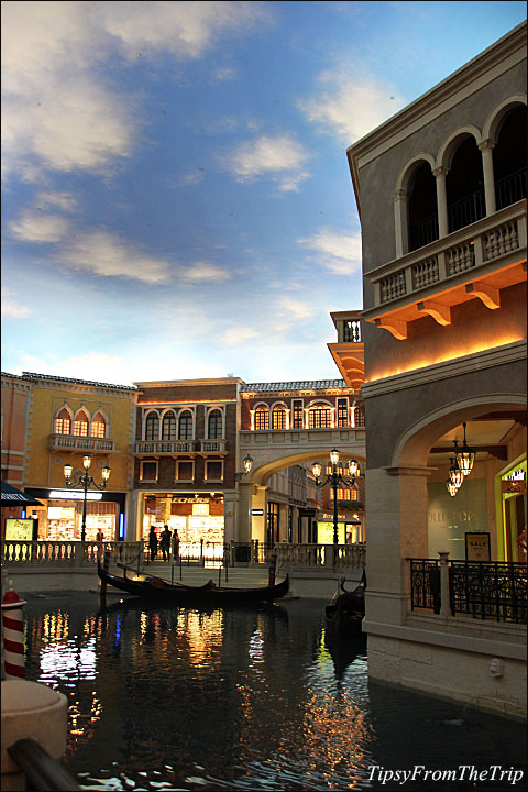 Morning at the Grand Canal, The Venetian, Las Vegas, NV