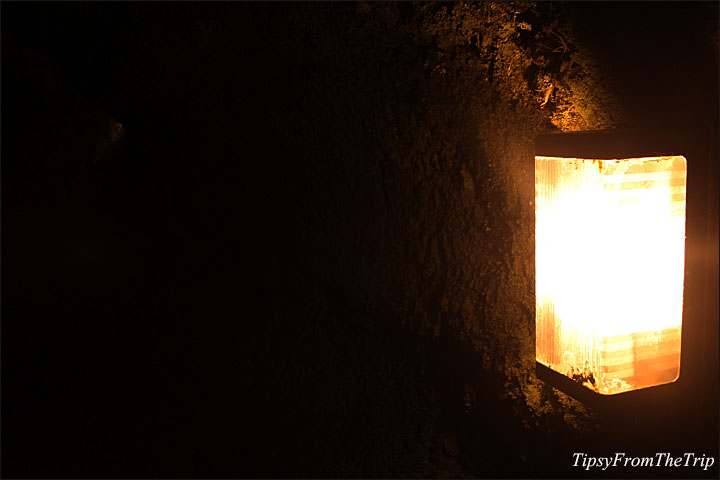 Light inside the Thurston Lava Tube