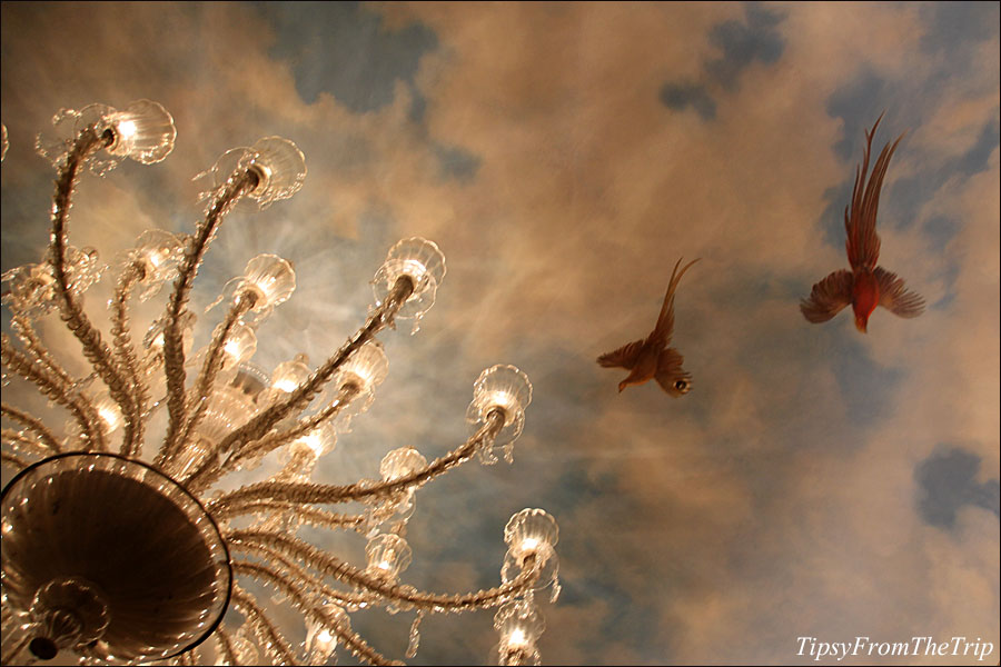 The sky on the ceiling - Venetian Vegas