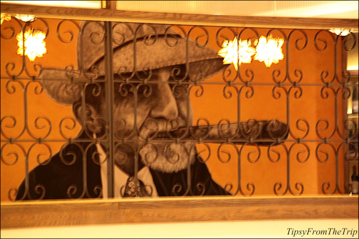 (Man with a Cigar)Mural, The Venetian, Las Vegas