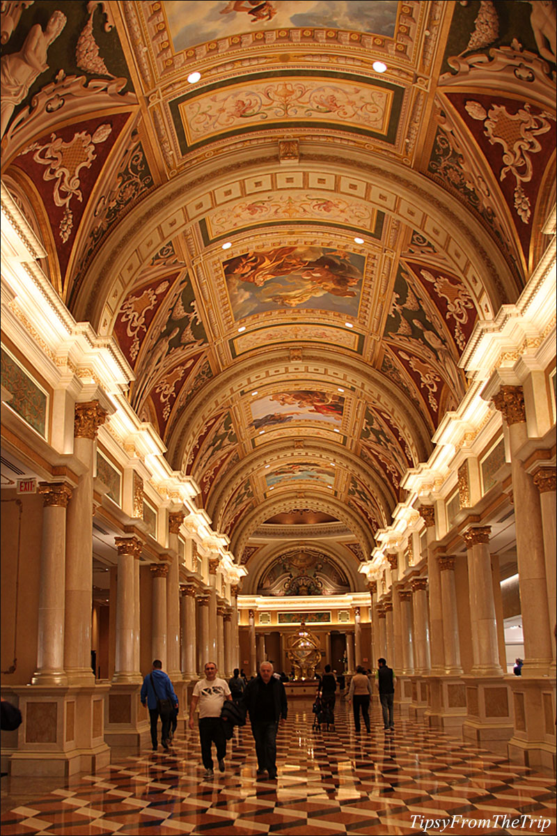 The frescoes of The Venetian, Las Vegas