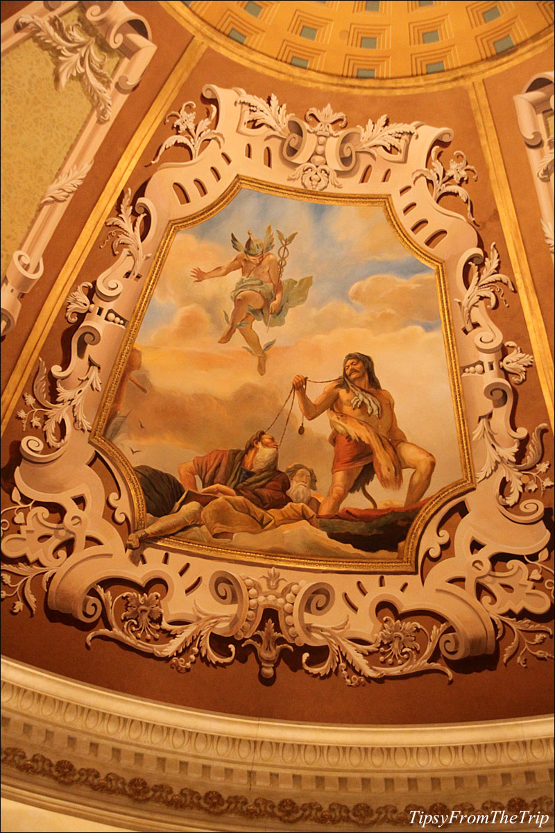 The Renaissance frescoes of The Venetian, Las Vegas