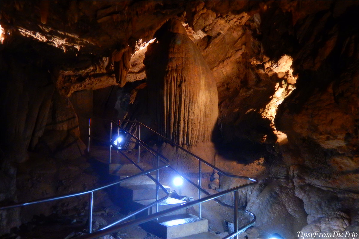 Rock Formations in Shasta Caverns