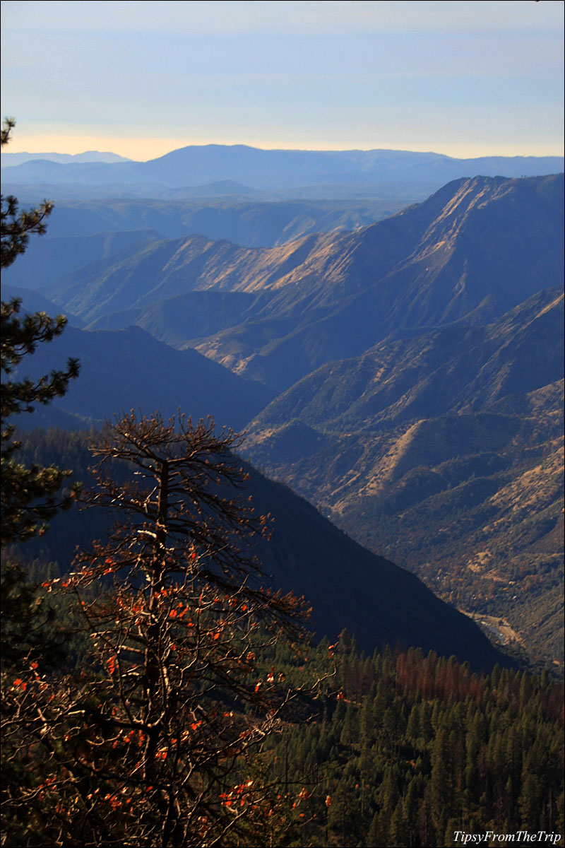 Merced River Canyon from El Portal View.