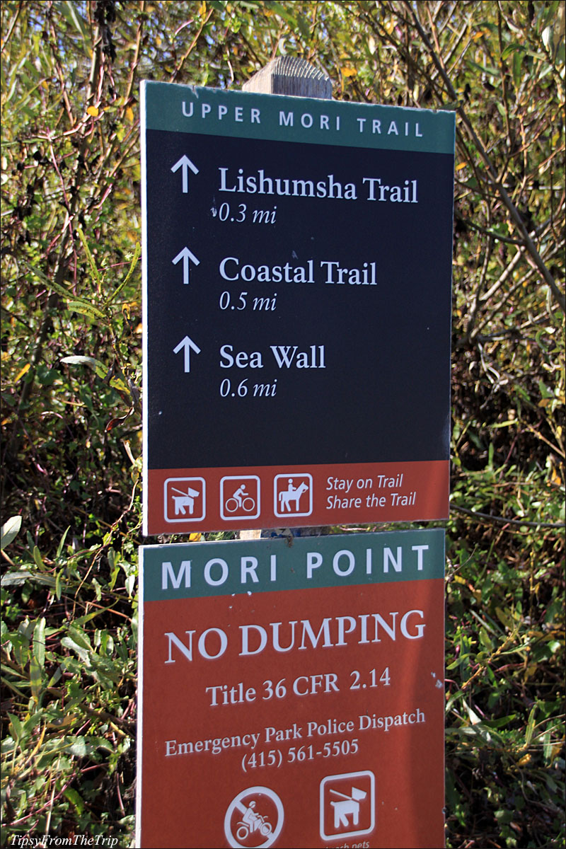 Trails in the Mori Point area, Pacifica.