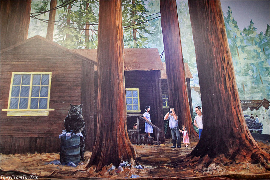 Sequoia National Park mural 
