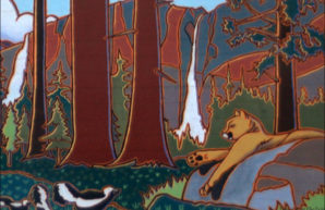 Wildlife Mural, Three Rivers, CA