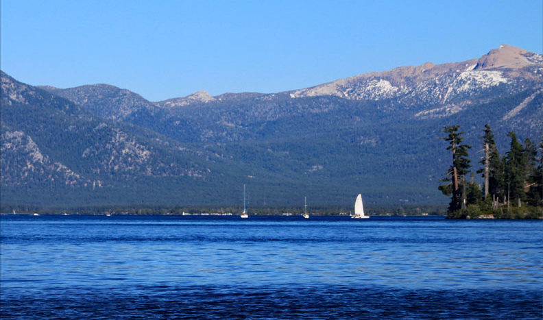 Lake Tahoe in summer