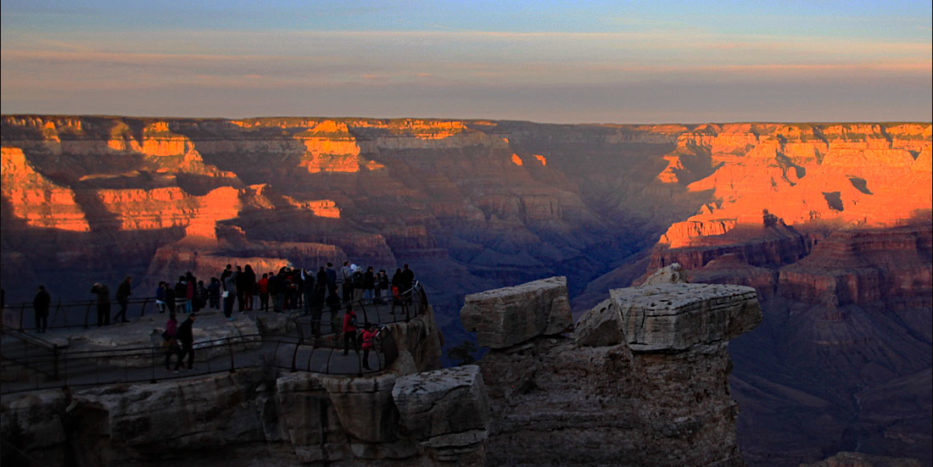 Grand Canyon in evening light