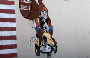 Logger's Jubilee mural