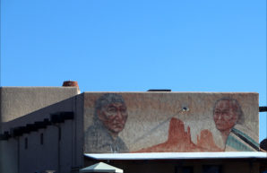 Monument Valley Mural on Big Lake Trading Post, Page, AZ