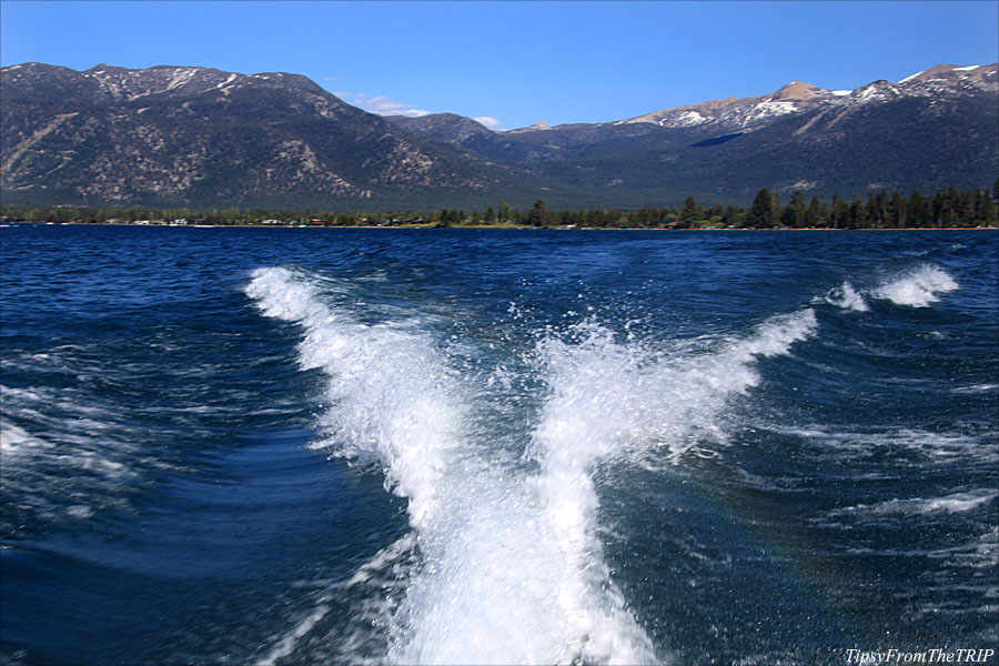 Tahoe Boat Tour, from Tahoe Keys to Emerald Bay.