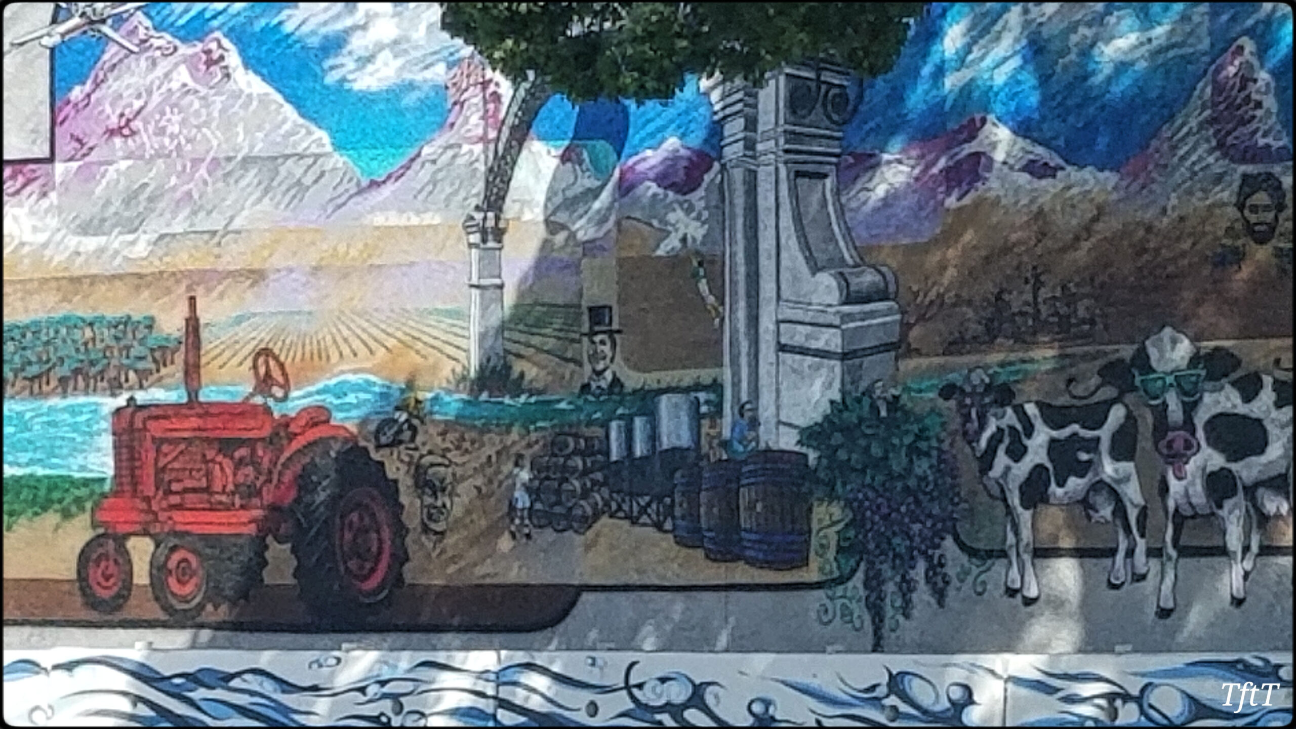 A Modesto mural