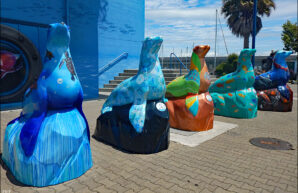 Sea Lions in San Francisco/ Painted Sea Lions
