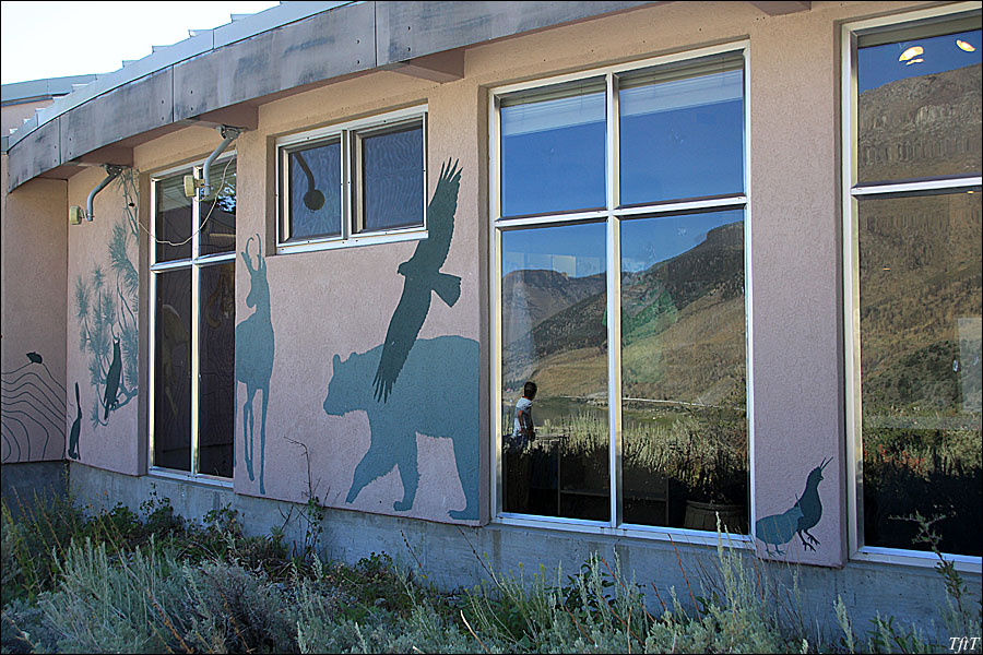 Eastern Sierra Wildlife on a mural by INkDwell 