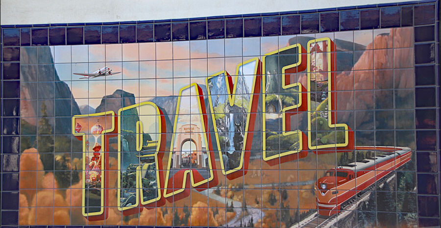Mosaic Murals in Universal Studios