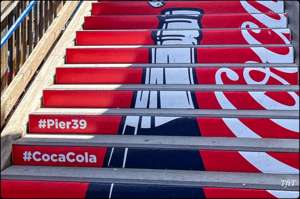 Coca Cola stairs, San Francisco