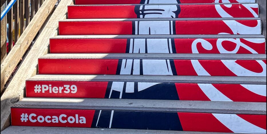 coca cola stairs, San Francisco