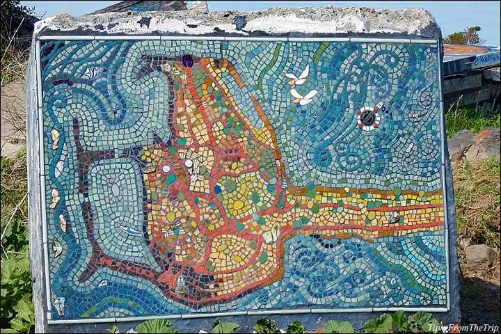 A Mosaic Mural of Albany Bulb