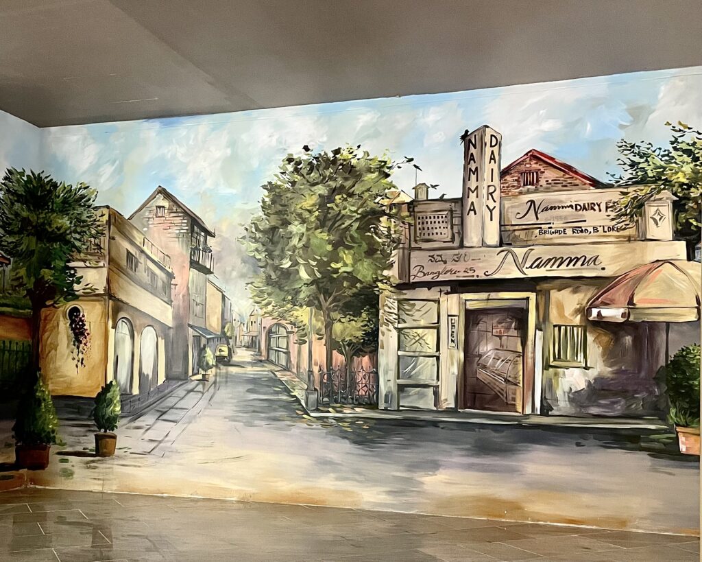 Mural of Old Bangalore, KIAL T2 