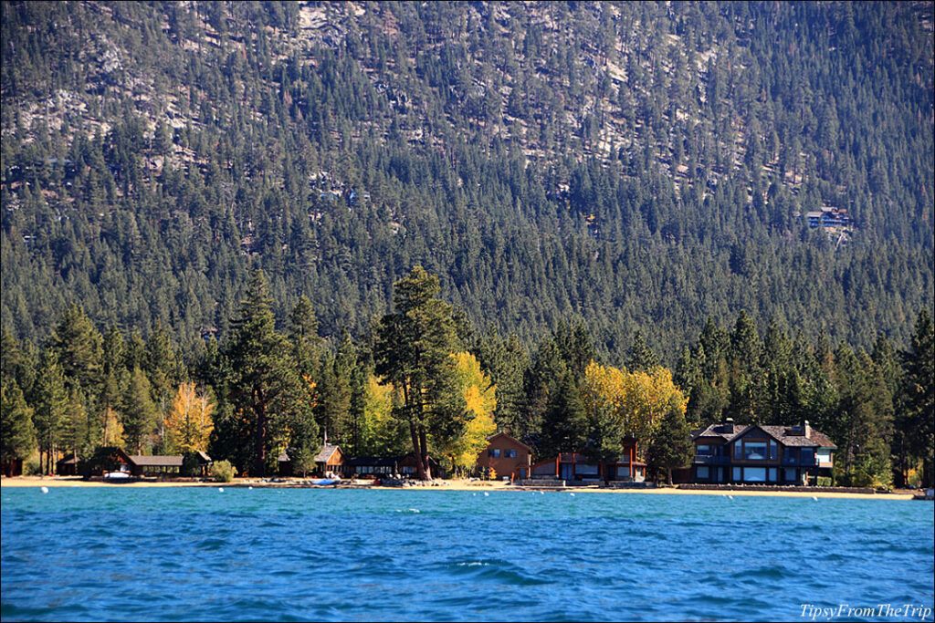 fall colors around Lake Tahoe