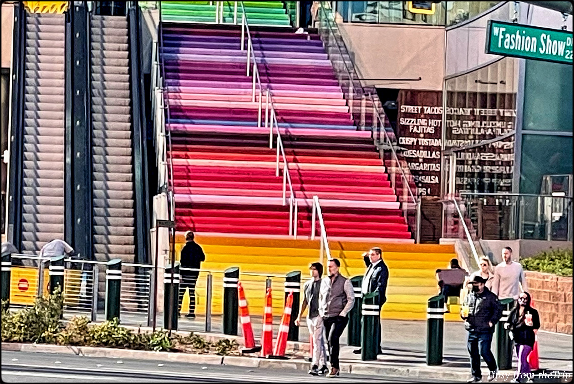 Stare-worthy: Sin City’s Rainbow Stairs