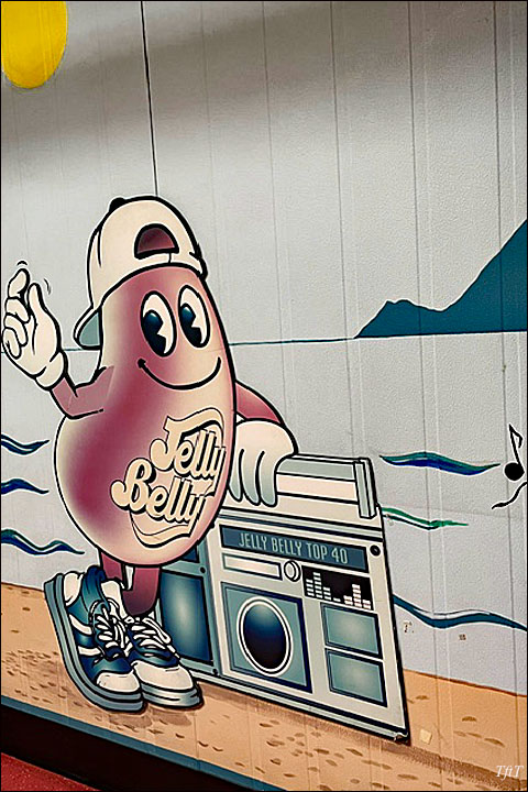 Jelly bean mural 