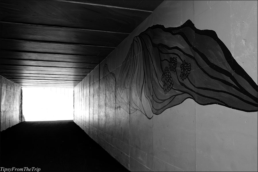 Public art on Tahoe East Shore Trail 