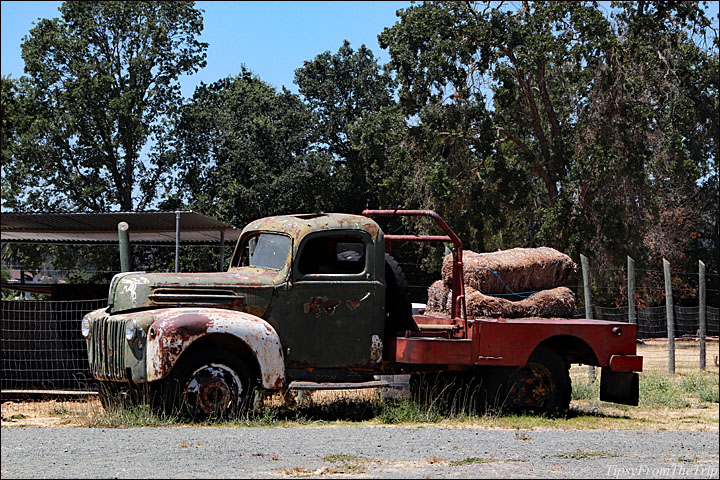 A vintage Ford Truck 