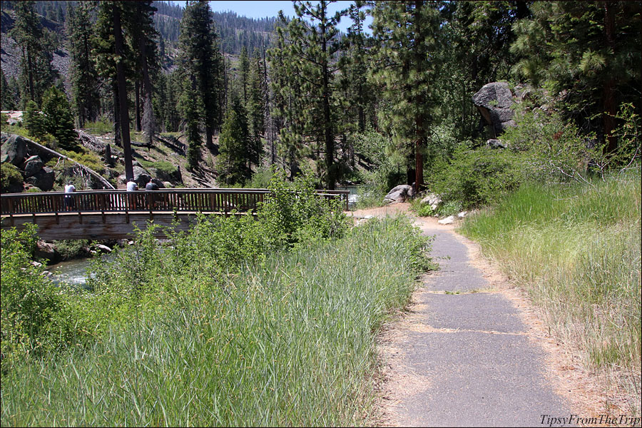 The trail to the Geological Site 