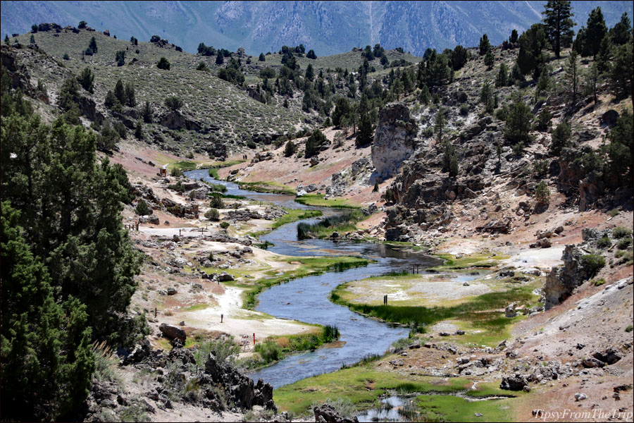 Hot Creek from Brees Point 