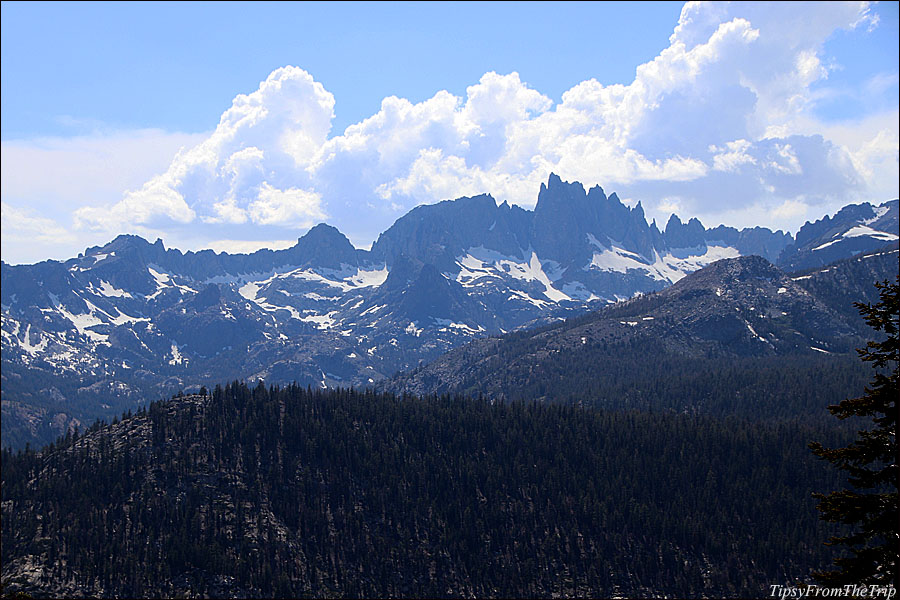 The Ritter Range from Minaret Vista 